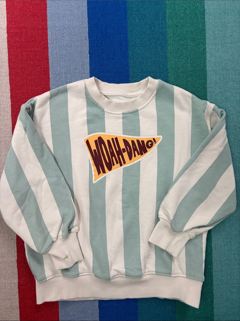 Zara Kids Striped Kids Sweatshirt